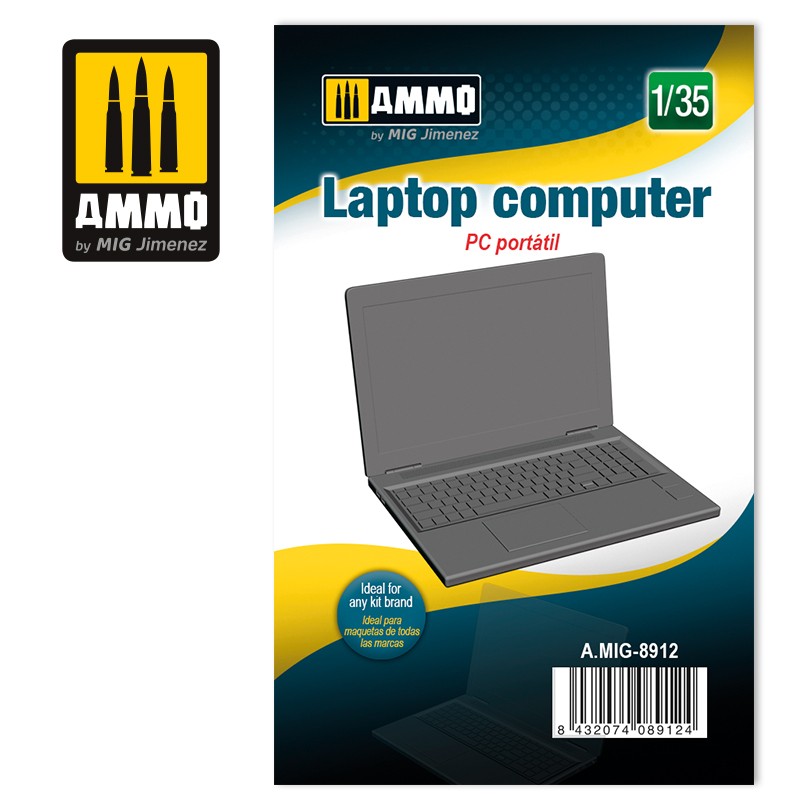AMMO by Mig 8912 1/35 Laptop Computer