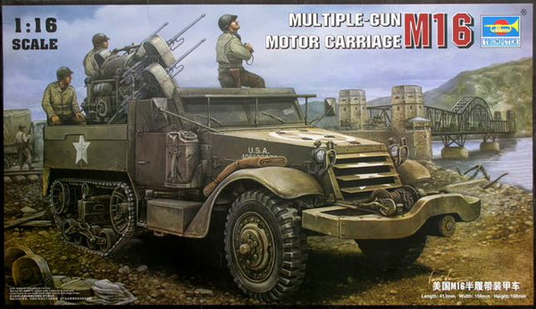 Trumpeter 00911 1/16 M16 Multiple-Gun Motor Carriage (1:16)
