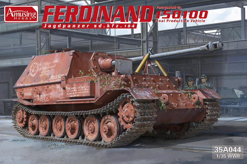 Amusing Hobby 35A044 1/35 "Ferdinand" Jagdpanzer sd.kfz. 184 NO.150100