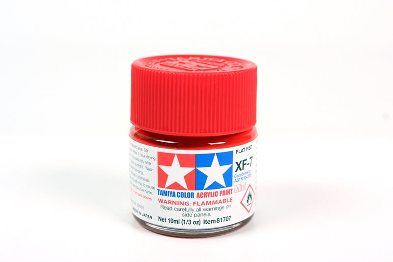 Tamiya 81707 XF7 Flat Red - 10ml