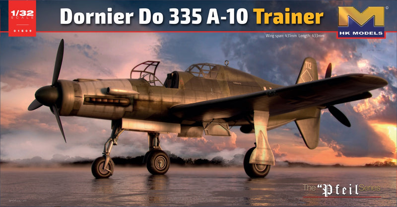 HK Models 01E09 1/32 Dornier Do-335 A-10 Trainer