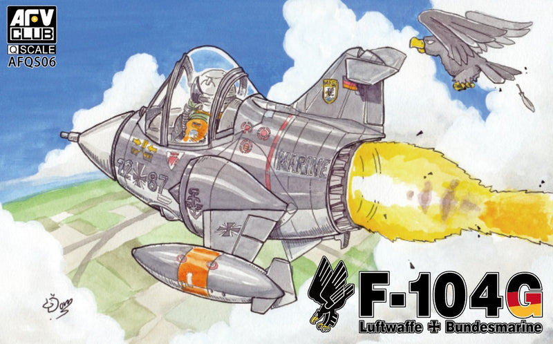 AFV Club F-104 Starfighter Luftwaffe Egg Plane