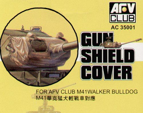 AFV Club AC35001 1/35 M41 Walker Bulldog Gun Shield Cover