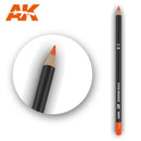 AK Interactive 10015 WEATHERING PENCIL VIVID ORANGE