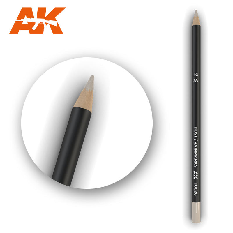 AK Interactive 10026 Weathering Pencil -  Dust/Rainmarks