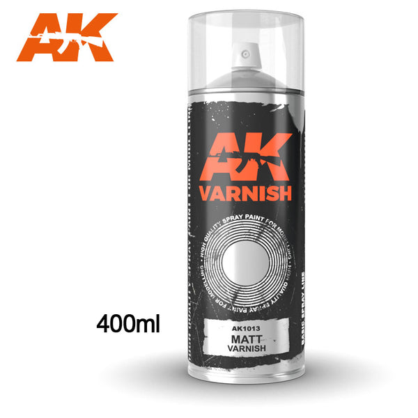 AK Interactive 1013 MATT Varnish Spray - 400ml