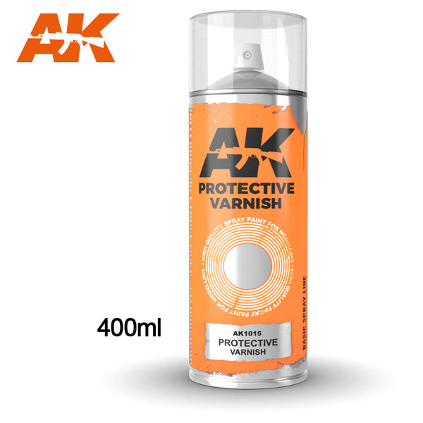 AK Interactive 1015 PROTECTIVE Varnish Spray - 400ml