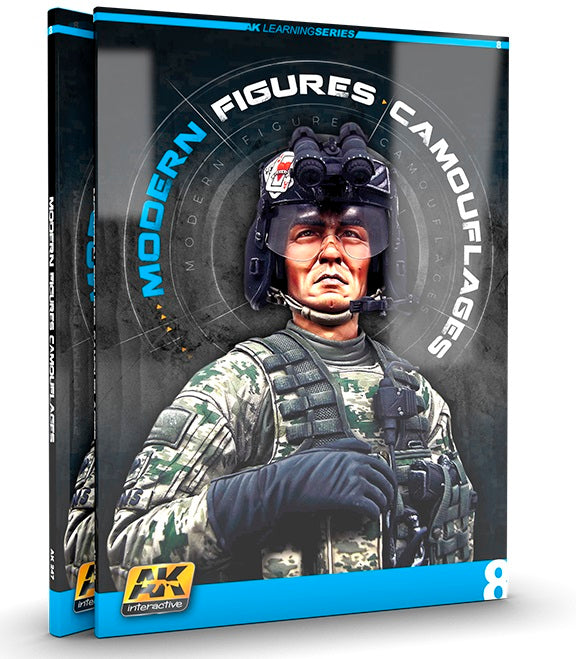 AK Interactive 247 Learning 8: Modern Figures Camouflages