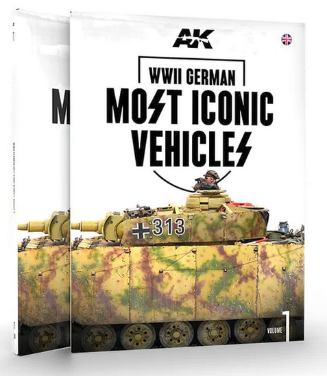 AK Interactive 541 WWII German Most Iconic Vehicles Volume 1