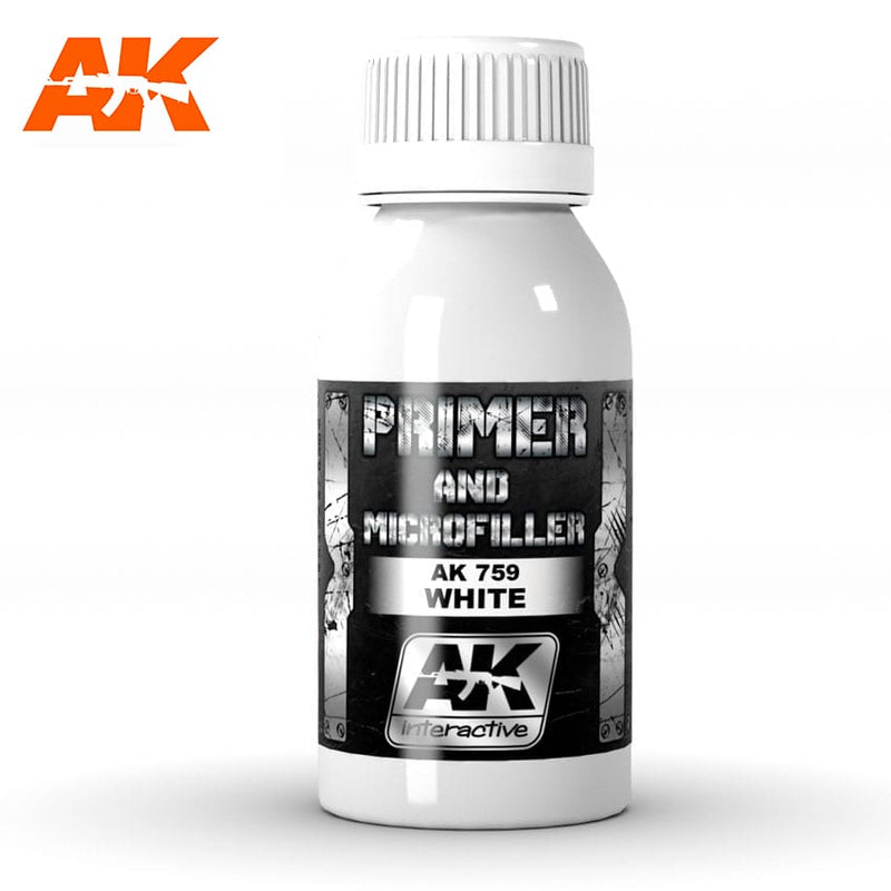 AK Interactive 759 White Primer & Microfiller