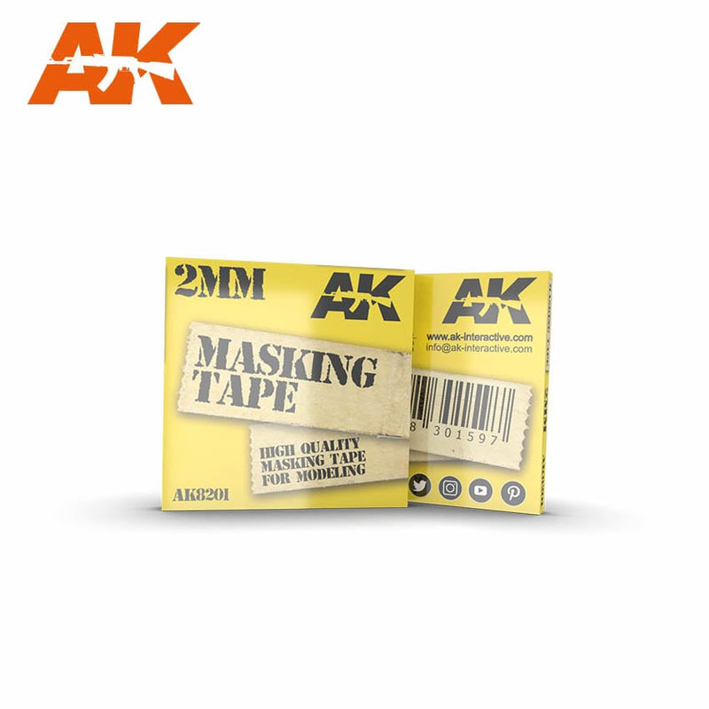 AK Interactive 8201 Masking Tape- 2mm