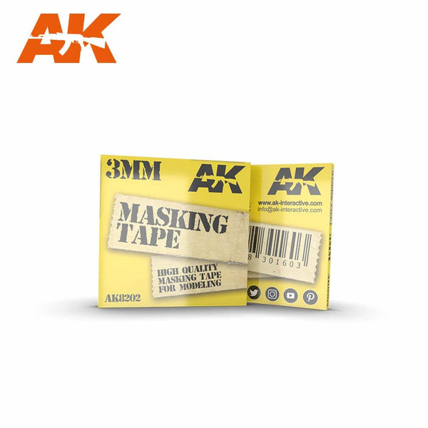 AK Interactive 8202 Masking Tape- 3mm
