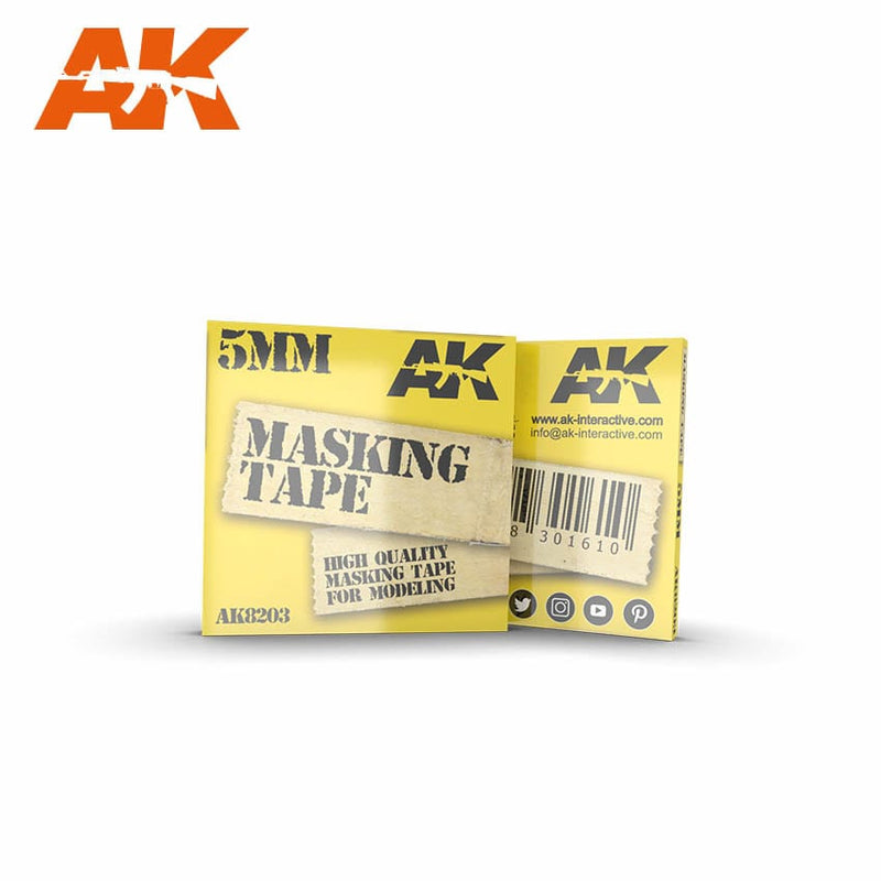 AK Interactive 8203 Masking Tape- 5mm