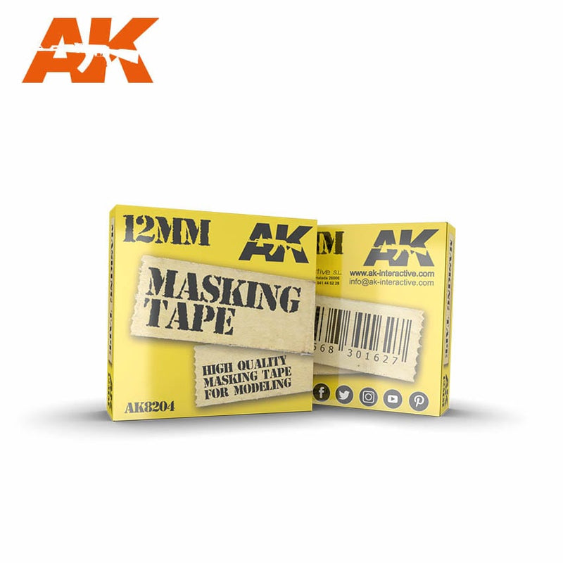 AK Interactive 8204 Masking Tape 12MM