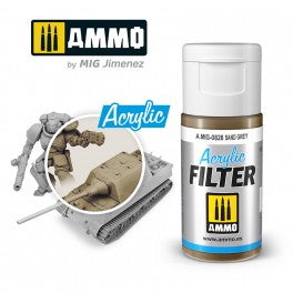 AMMO by Mig 0828 Acrylic Filter - Sand Grey