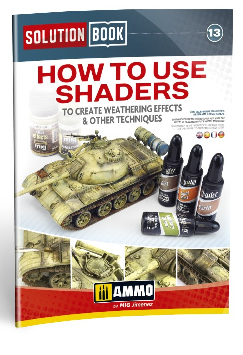 AMMO by Mig 6524 How to Use Shaders Solution Book