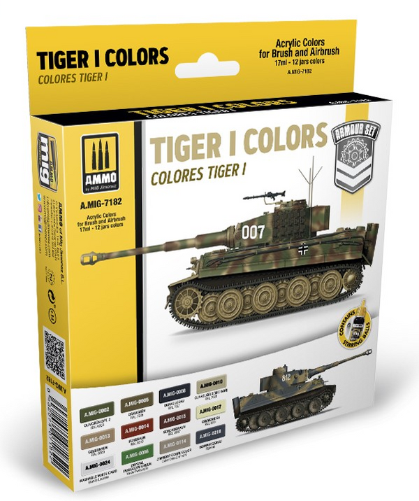 AMMO by Mig 7182 Tiger I Colors Set