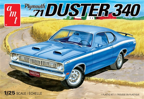 AMT 1118 1/25 1971 PLYMOUTH DUSTER 340