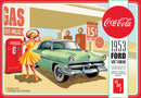 AMT 1146 1/25 1953 FORD VICTORIA HARDTOP W/COCA-COLA MACHINE