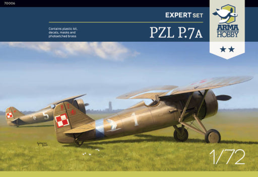 Arma Hobby 70006 1/72 PZL P.7a Expert Set