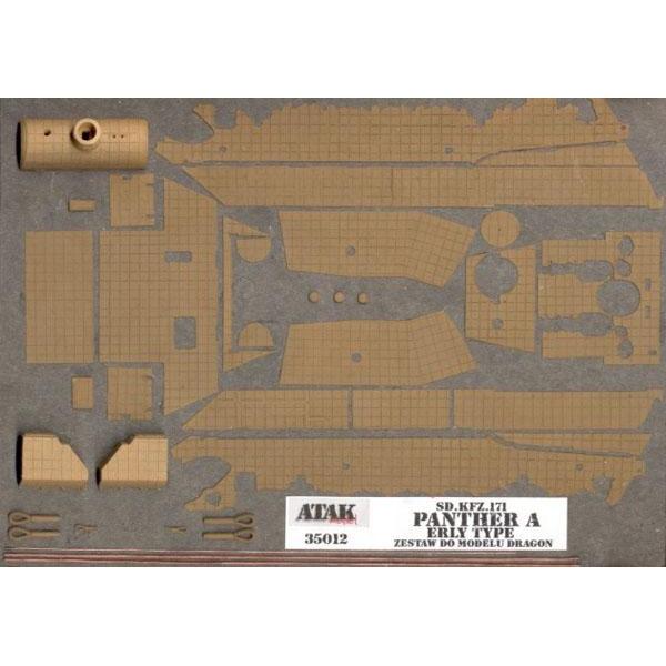 ATAK 35012 1/35 Zimmerit for Panther A Early (Dragon)