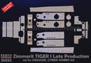 ATAK 35032 1/35 Zimmerit for Tiger I late  (Dragon 6253)