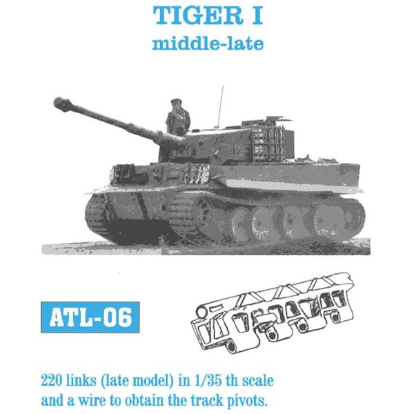 Friulmodel ATL-06 1/35 Tiger I  (middle / late) / Sturmtiger tracks