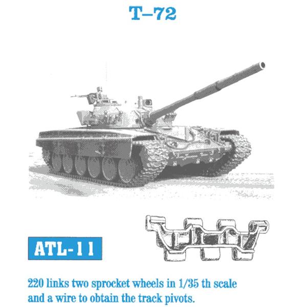 Friulmodel ATL-11 1/35 T-72 tracks