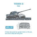 Friulmodel ATL-037 1/35 Tiger II (late) / E-50 / E-75/E-50 Flakpazner tracks