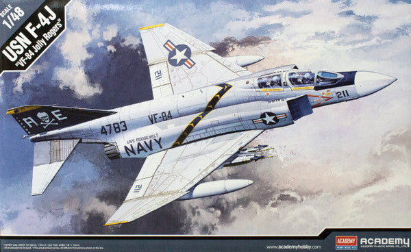 Academy12305 1/48 F-4J "VF-84 Jolly Rogers"