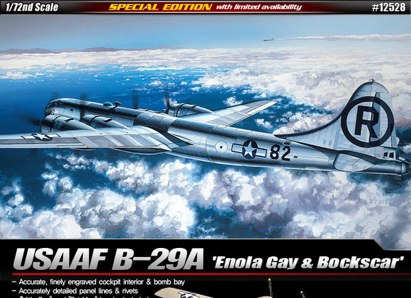 Academy 12528 1/72 B-29A Enola Gay & Bocks Car
