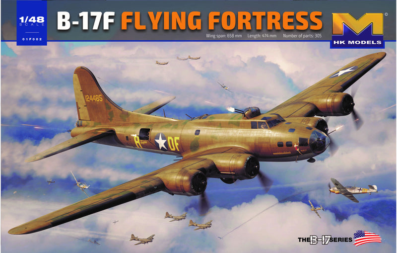 HK Models 01F002 1/48 B-17F  Flying Fortress