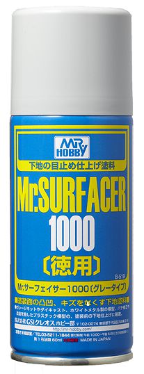 Mr. Hobby B519 Mr. Surfacer Spray 1000 Deluxe