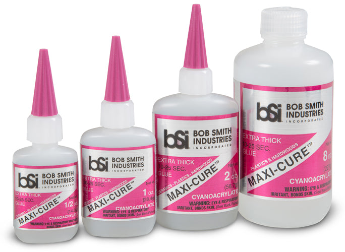 Andy's Hobby Headquarters BSI113 2oz. Maxi-Cure Extra Thick Cyanoacrylate