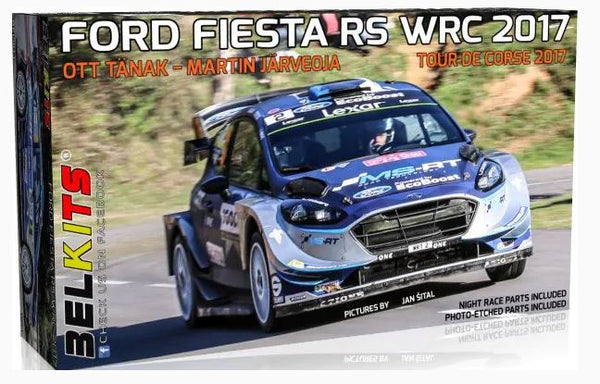 BelKits 013 1/24 Ford Fiesta RS WRC 2017 Tour de Corse 2017