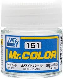 Mr. Hobby Mr. Color 151 - White Pearl (Pearl/Car) - 10ml