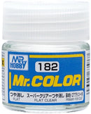 Mr. Hobby Mr. Color 182 - Flat Clear (Flat/Primary) - 10ml