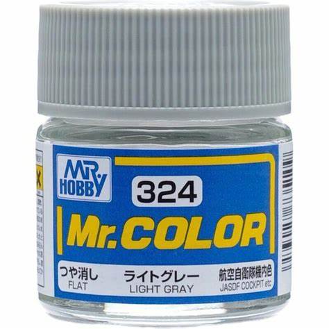 Mr. Hobby Mr. Color 324 - Light Gray (Flat/Aircraft) - 10ml