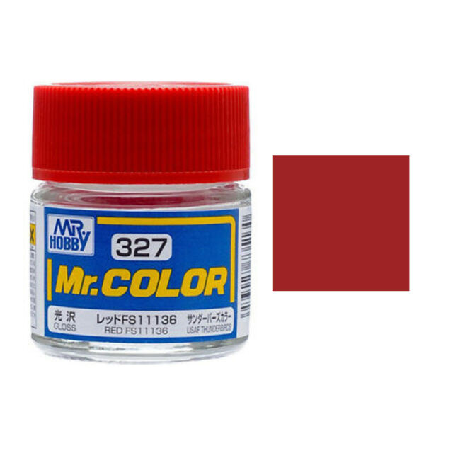 Mr. Hobby Mr. Color 327 - Red FS11136 (Gloss/Aircraft) - 10ml