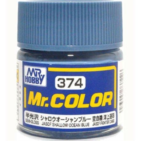 Mr. Color 374 - JASDF Shallow Ocean Blue (Japan Air Self Defense Force Offshore Camouflage) - 10ml