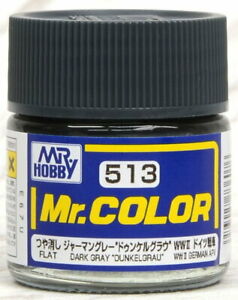 Mr. Hobby Mr. Color 513 - Dark Gray Dunkel Grau - 10ml