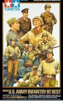 Tamiya 32552 1/48 WWII US INFANTRY AT REST WITH JEEP