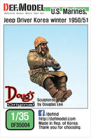 Def Model DF35004 1/35 US Marines Jeep Driver Korea Winter 1950/51