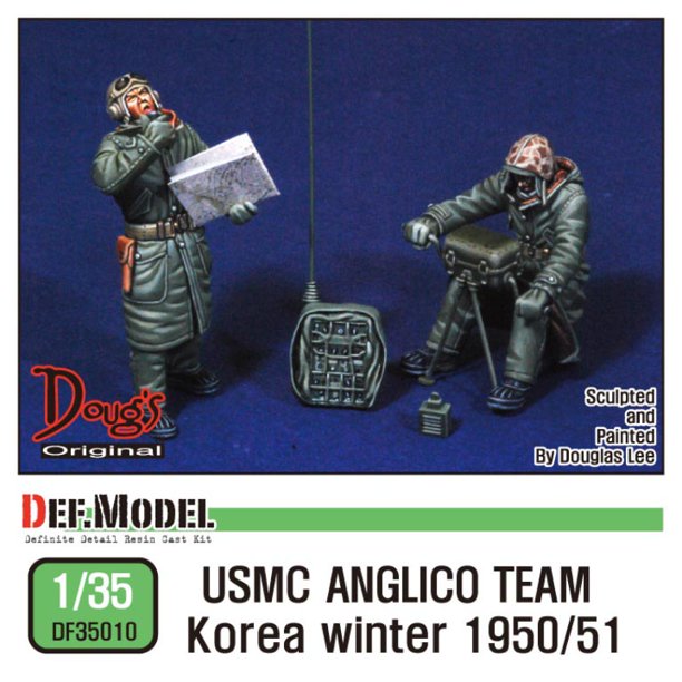 Def Model DF35010 1/35 USMC ANGLICO Team Korea winter 1950/51