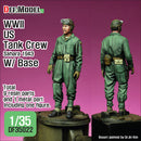 Def Model DF35022 1/35 WW2 US Tank Crew "Sahara" 1943 w/base