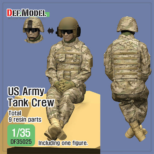 Def Model DF35025 1/35 US Army Tank Crew at Rest (1)