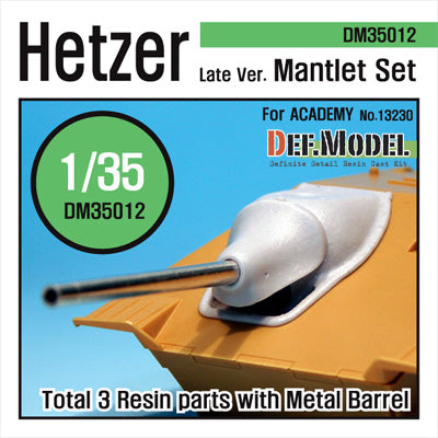 Def Model DM35012 1/35 Hetzer Late version Mantlet Set