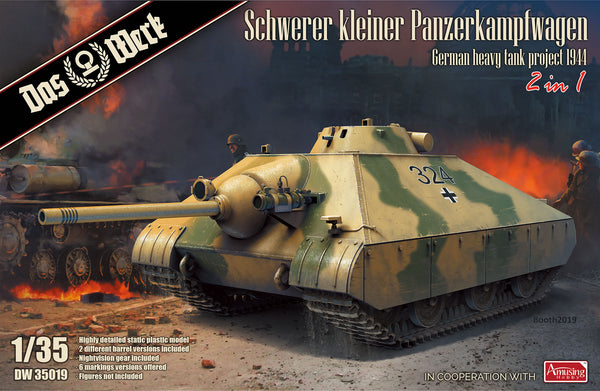 Das Werk 35019 1/35 Schwerer kleiner Panzerkampfwagen