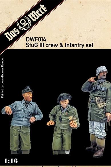 Das Werk DWF014 StuG III Crew & Infantry Set 1/16 Scale