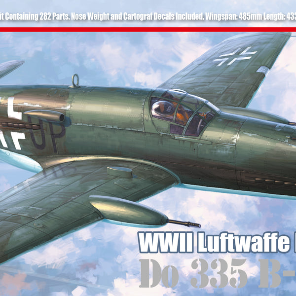 1/32 WWII LUFTWAFFE DORNIER DO335-A 2 Seats Trainer HONG
